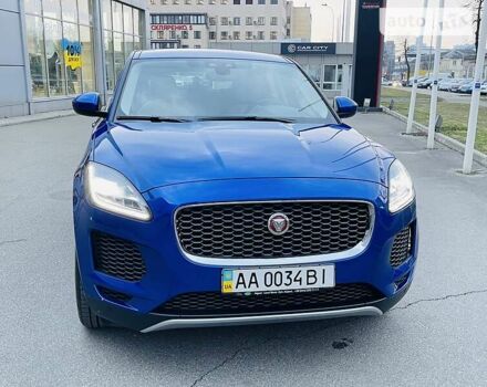 Синий Ягуар E-Pace, объемом двигателя 2 л и пробегом 22 тыс. км за 38800 $, фото 8 на Automoto.ua