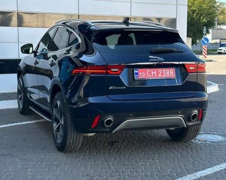 Синий Ягуар E-Pace, объемом двигателя 2 л и пробегом 44 тыс. км за 34900 $, фото 5 на Automoto.ua