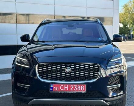Синий Ягуар E-Pace, объемом двигателя 2 л и пробегом 44 тыс. км за 34900 $, фото 1 на Automoto.ua
