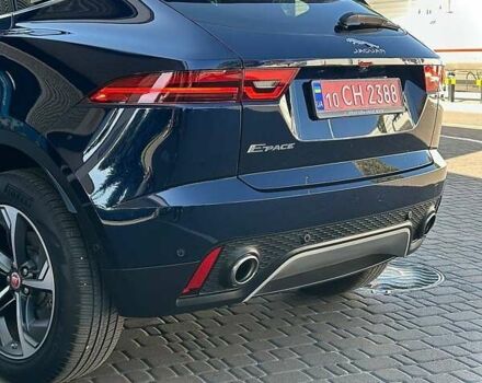 Синий Ягуар E-Pace, объемом двигателя 2 л и пробегом 44 тыс. км за 34900 $, фото 10 на Automoto.ua