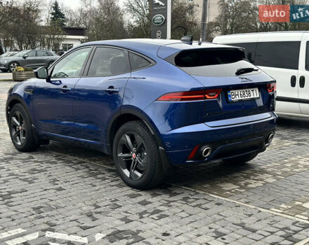 Синий Ягуар E-Pace, объемом двигателя 2 л и пробегом 21 тыс. км за 47700 $, фото 3 на Automoto.ua