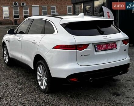 Белый Ягуар Ф-Пейс, объемом двигателя 3 л и пробегом 173 тыс. км за 14900 $, фото 18 на Automoto.ua