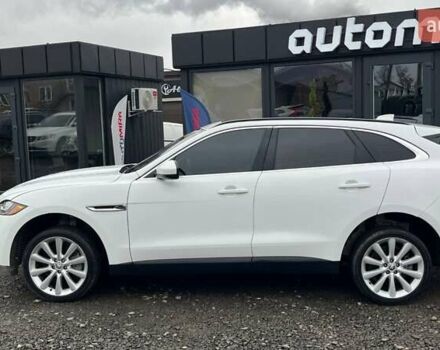 Белый Ягуар Ф-Пейс, объемом двигателя 3 л и пробегом 173 тыс. км за 14900 $, фото 6 на Automoto.ua