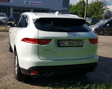Білий Ягуар Ф-Пейс, об'ємом двигуна 2 л та пробігом 162 тис. км за 27000 $, фото 17 на Automoto.ua