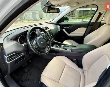 Белый Ягуар Ф-Пейс, объемом двигателя 2 л и пробегом 128 тыс. км за 23700 $, фото 15 на Automoto.ua