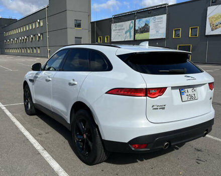 Білий Ягуар Ф-Пейс, об'ємом двигуна 3 л та пробігом 93 тис. км за 29500 $, фото 3 на Automoto.ua