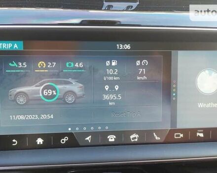 Белый Ягуар Ф-Пейс, объемом двигателя 2 л и пробегом 73 тыс. км за 25500 $, фото 33 на Automoto.ua