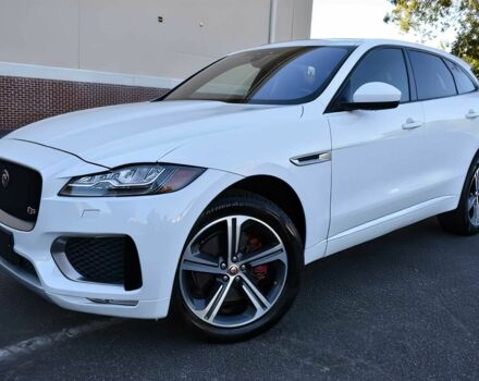 Белый Ягуар Ф-Пейс, объемом двигателя 3 л и пробегом 50 тыс. км за 10000 $, фото 2 на Automoto.ua