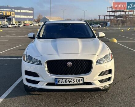 Білий Ягуар Ф-Пейс, об'ємом двигуна 2 л та пробігом 78 тис. км за 34200 $, фото 7 на Automoto.ua