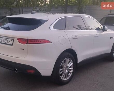 Белый Ягуар Ф-Пейс, объемом двигателя 2 л и пробегом 100 тыс. км за 29000 $, фото 5 на Automoto.ua