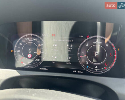 Белый Ягуар Ф-Пейс, объемом двигателя 2 л и пробегом 35 тыс. км за 35500 $, фото 17 на Automoto.ua