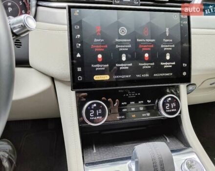 Белый Ягуар Ф-Пейс, объемом двигателя 3 л и пробегом 48 тыс. км за 55500 $, фото 24 на Automoto.ua