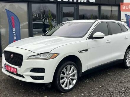 Белый Ягуар Ф-Пейс, объемом двигателя 3 л и пробегом 173 тыс. км за 14900 $, фото 1 на Automoto.ua