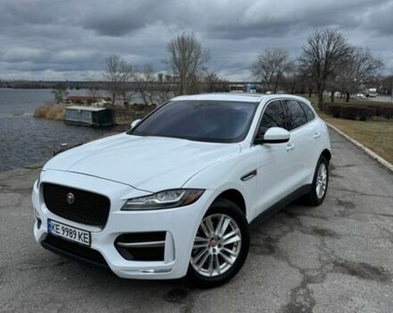 Белый Ягуар Ф-Пейс, объемом двигателя 3 л и пробегом 117 тыс. км за 18500 $, фото 1 на Automoto.ua