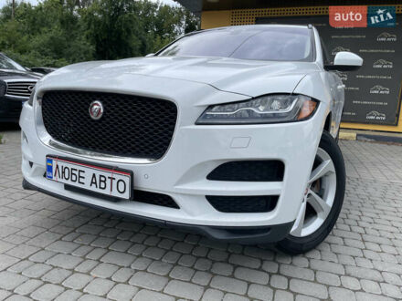 Ягуар Ф-Пейс 2016 в Львове на Automoto.ua Белый Ягуар Ф-Пейс, объемом двигателя 2 л и пробегом 160 тыс. км за 18500 $, фото 1 на Automoto.ua