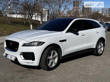 Ягуар Ф-Пейс 2017 в Киеве на Automoto.ua Белый Ягуар Ф-Пейс, объемом двигателя 2 л и пробегом 41 тыс. км за 35500 $, фото 1 на Automoto.ua