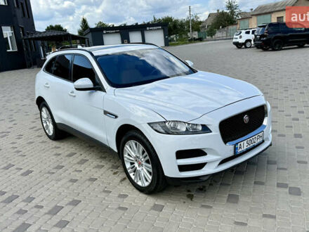 Ягуар Ф-Пейс 2017 в Белой Церкве на Automoto.ua Белый Ягуар Ф-Пейс, объемом двигателя 2 л и пробегом 128 тыс. км за 23700 $, фото 1 на Automoto.ua