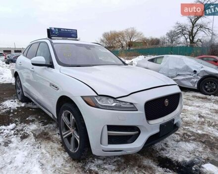 Белый Ягуар Ф-Пейс, объемом двигателя 3 л и пробегом 162 тыс. км за 12100 $, фото 1 на Automoto.ua