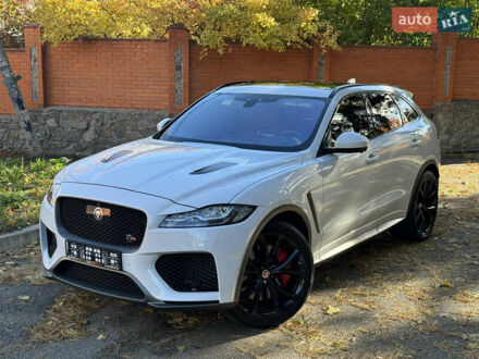 Ягуар Ф-Пейс 2018 в Киеве на Automoto.ua Белый Ягуар Ф-Пейс, объемом двигателя 5 л и пробегом 89 тыс. км за 45700 $, фото 1 на Automoto.ua