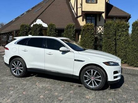 Ягуар Ф-Пейс 2018 у Житомирі на Automoto.ua Білий Ягуар Ф-Пейс, об'ємом двигуна 2 л та пробігом 17 тис. км за 38900 $, фото 1 на Automoto.ua