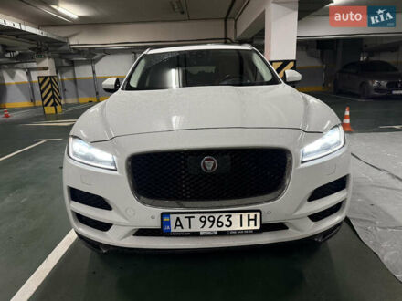 Ягуар Ф-Пейс 2018 у Києві на Automoto.ua Білий Ягуар Ф-Пейс, об'ємом двигуна 2 л та пробігом 100 тис. км за 29000 $, фото 1 на Automoto.ua
