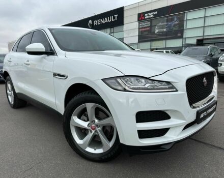 Білий Ягуар Ф-Пейс, об'ємом двигуна 2 л та пробігом 106 тис. км за 29900 $, фото 1 на Automoto.ua