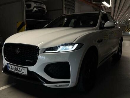 Ягуар Ф-Пейс 2021 в Житомире на Automoto.ua Белый Ягуар Ф-Пейс, объемом двигателя 2 л и пробегом 45 тыс. км за 44500 $, фото 1 на Automoto.ua