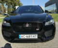 Черный Ягуар Ф-Пейс, объемом двигателя 2.99 л и пробегом 200 тыс. км за 27500 $, фото 1 на Automoto.ua