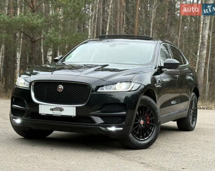 Черный Ягуар Ф-Пейс, объемом двигателя 2 л и пробегом 220 тыс. км за 22200 $, фото 17 на Automoto.ua