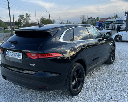 Черный Ягуар Ф-Пейс, объемом двигателя 2 л и пробегом 168 тыс. км за 22500 $, фото 7 на Automoto.ua