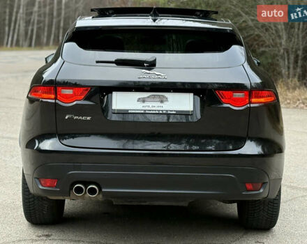 Черный Ягуар Ф-Пейс, объемом двигателя 2 л и пробегом 220 тыс. км за 22200 $, фото 21 на Automoto.ua