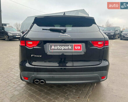 Чорний Ягуар Ф-Пейс, об'ємом двигуна 2 л та пробігом 153 тис. км за 24290 $, фото 6 на Automoto.ua
