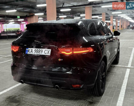 Черный Ягуар Ф-Пейс, объемом двигателя 3 л и пробегом 167 тыс. км за 25500 $, фото 15 на Automoto.ua