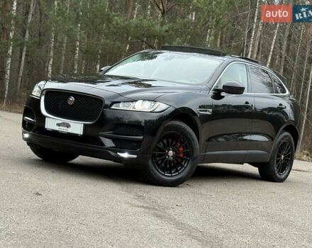 Черный Ягуар Ф-Пейс, объемом двигателя 2 л и пробегом 220 тыс. км за 22200 $, фото 18 на Automoto.ua
