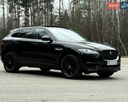 Черный Ягуар Ф-Пейс, объемом двигателя 2 л и пробегом 220 тыс. км за 22200 $, фото 12 на Automoto.ua