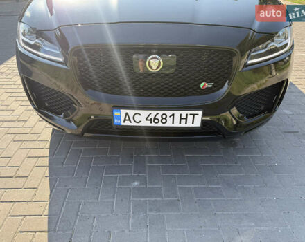 Черный Ягуар Ф-Пейс, объемом двигателя 2.99 л и пробегом 200 тыс. км за 27500 $, фото 25 на Automoto.ua