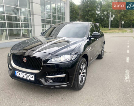 Чорний Ягуар Ф-Пейс, об'ємом двигуна 2 л та пробігом 119 тис. км за 29500 $, фото 1 на Automoto.ua