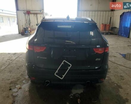 Черный Ягуар Ф-Пейс, объемом двигателя 3 л и пробегом 79 тыс. км за 4000 $, фото 5 на Automoto.ua