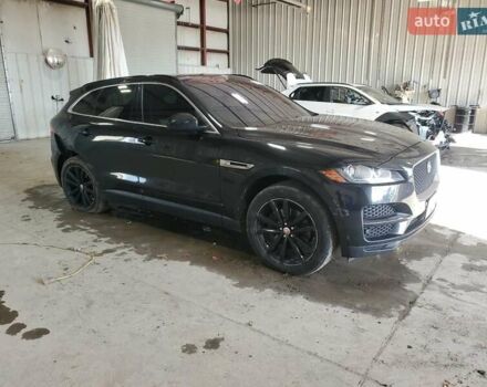 Черный Ягуар Ф-Пейс, объемом двигателя 3 л и пробегом 79 тыс. км за 4000 $, фото 3 на Automoto.ua
