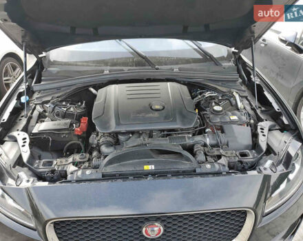 Черный Ягуар Ф-Пейс, объемом двигателя 2 л и пробегом 140 тыс. км за 3000 $, фото 2 на Automoto.ua