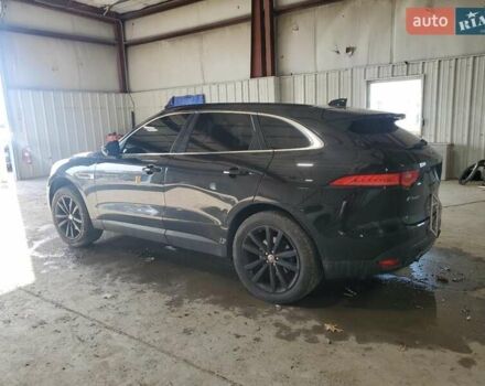 Черный Ягуар Ф-Пейс, объемом двигателя 3 л и пробегом 79 тыс. км за 4000 $, фото 1 на Automoto.ua