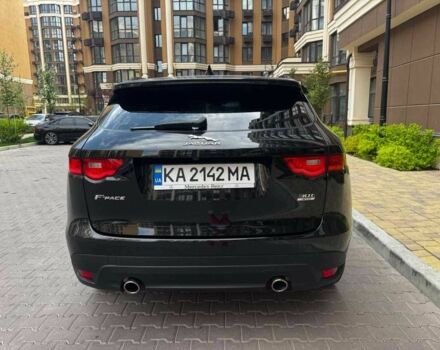 Черный Ягуар Ф-Пейс, объемом двигателя 2 л и пробегом 83 тыс. км за 33500 $, фото 6 на Automoto.ua