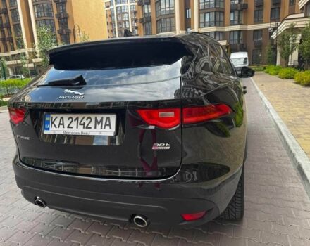 Черный Ягуар Ф-Пейс, объемом двигателя 2 л и пробегом 83 тыс. км за 33500 $, фото 9 на Automoto.ua