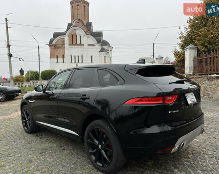 Чорний Ягуар Ф-Пейс, об'ємом двигуна 3 л та пробігом 98 тис. км за 28500 $, фото 1 на Automoto.ua