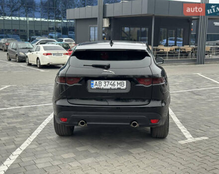 Чорний Ягуар Ф-Пейс, об'ємом двигуна 2 л та пробігом 72 тис. км за 26900 $, фото 5 на Automoto.ua