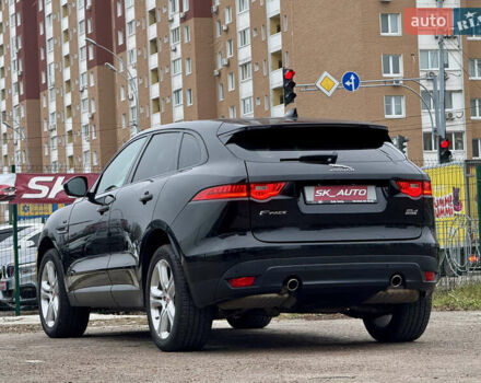 Черный Ягуар Ф-Пейс, объемом двигателя 2 л и пробегом 148 тыс. км за 24800 $, фото 71 на Automoto.ua