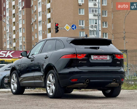 Черный Ягуар Ф-Пейс, объемом двигателя 2 л и пробегом 148 тыс. км за 24800 $, фото 72 на Automoto.ua