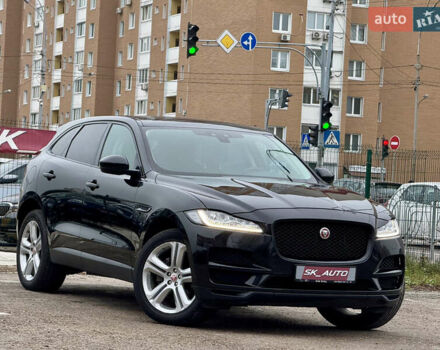Черный Ягуар Ф-Пейс, объемом двигателя 2 л и пробегом 148 тыс. км за 24800 $, фото 58 на Automoto.ua