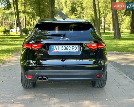 Чорний Ягуар Ф-Пейс, об'ємом двигуна 2 л та пробігом 90 тис. км за 29500 $, фото 3 на Automoto.ua