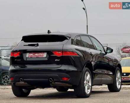 Черный Ягуар Ф-Пейс, объемом двигателя 2 л и пробегом 148 тыс. км за 24800 $, фото 67 на Automoto.ua